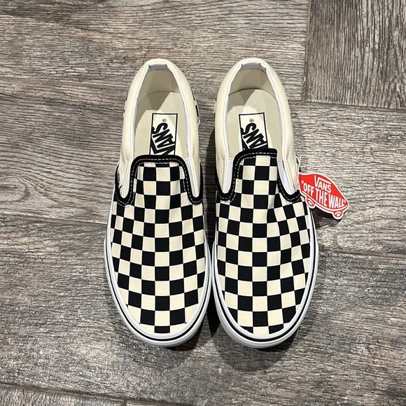 Vans Womens Classic Checkered slip on Stackform - Picture 5 of 7